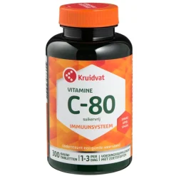 Vitamine C-80 Suikervrij Tabletten|Kruidvat Hot