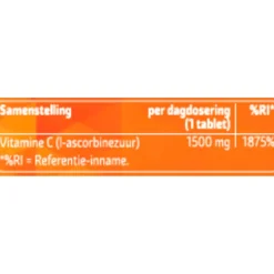Kruidvat Vitamine C-1500 Tabletten< Vitamines