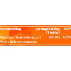 Vitamine C-500 Tabletten|Kruidvat Online