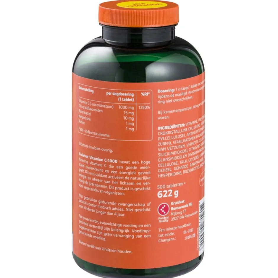 Kruidvat Vitamine C-1000 Tabletten< Vitamines