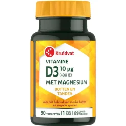 Vitamine D3 met Magnesium Tabletten|Kruidvat Clearance