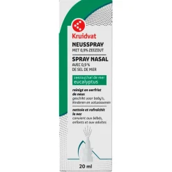 Kruidvat Zeezout & Eucalyptus Neusspray< Luchtwegen