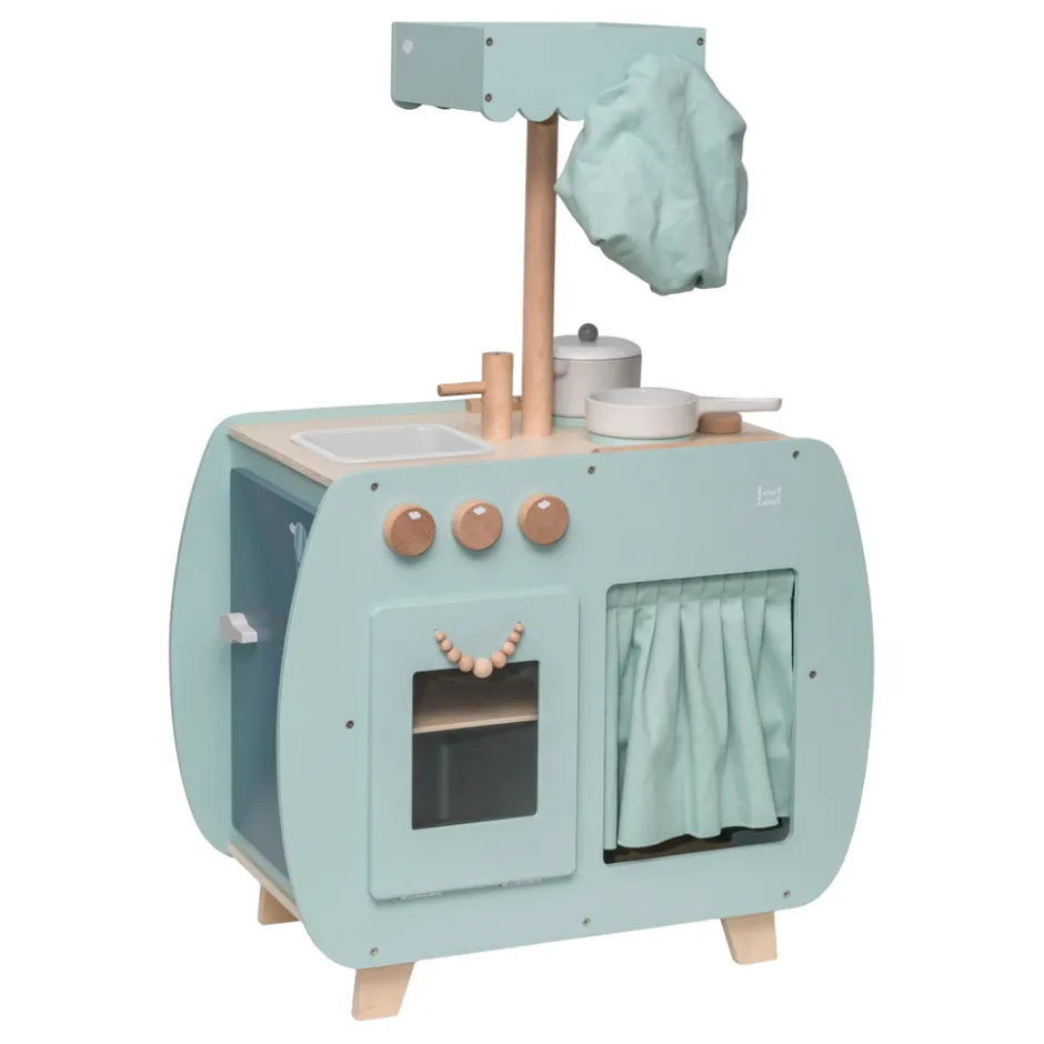 Groen Houten Bistro Keuken|Label Label Clearance