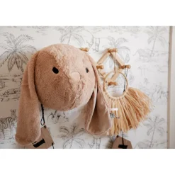 Rabbit Rosa Roze Muurdecoratie|Label Label Best