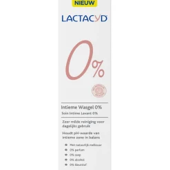 Lactacyd 0% Intieme Wasgel< Intieme Hygiëne
