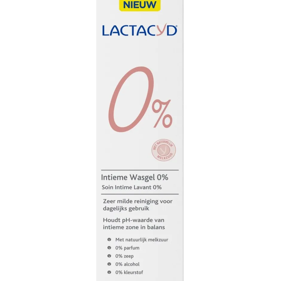 Lactacyd 0% Intieme Wasgel< Intieme Hygiëne