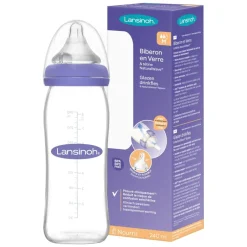 NaturalWave Glazen Fles|Lansinoh Clearance