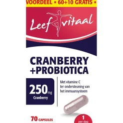 Cranberry + Probiotica Capsules|Leefvitaal New