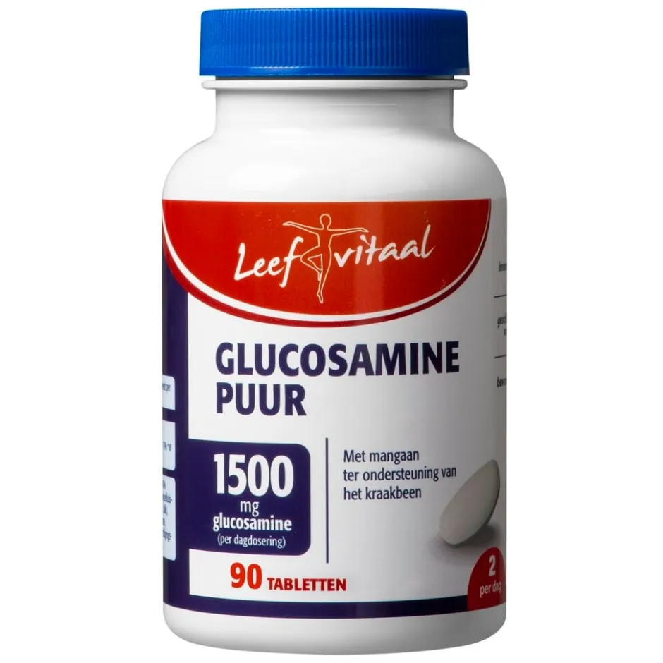 Glucosamine Puur Tabletten|Leefvitaal Online