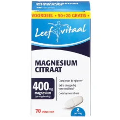 Magnesiumcitraat Tabletten|Leefvitaal Best