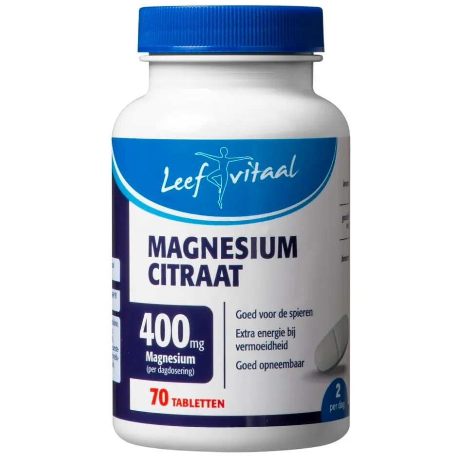 Magnesiumcitraat Tabletten|Leefvitaal Best