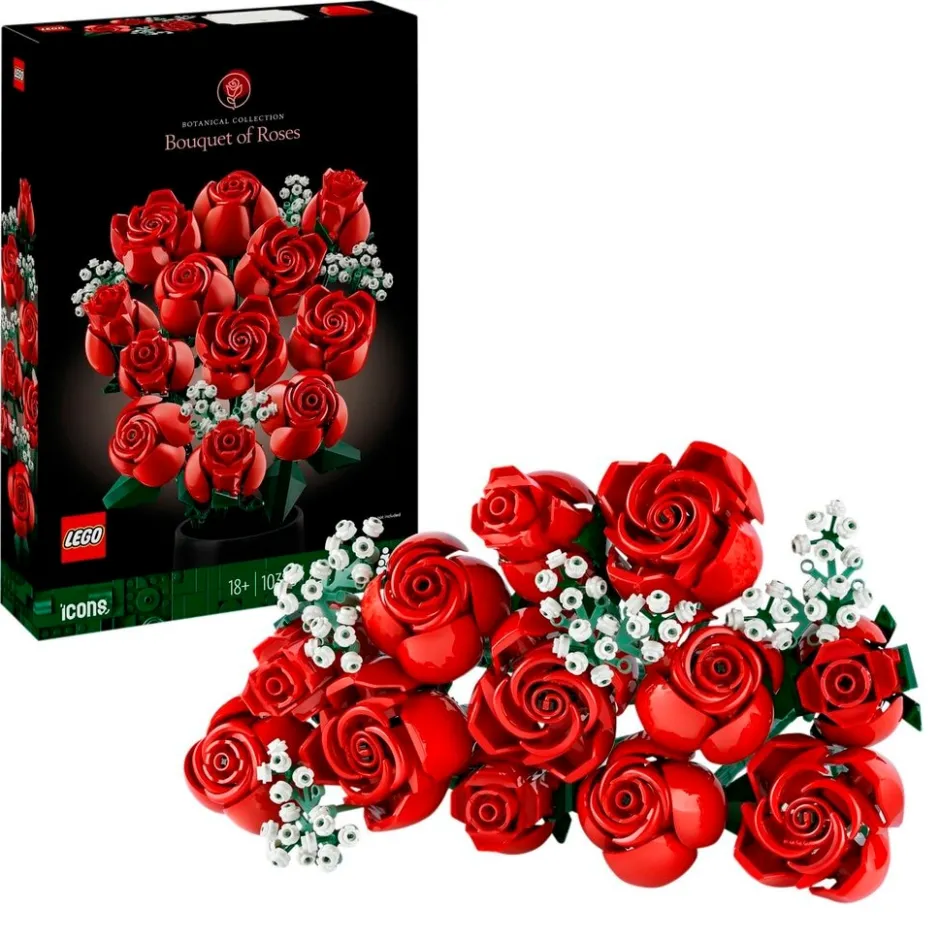 LEGO Botanicals LEGO Botanical Collection 10328 Rozenboeket< Lego Verjaardagscadeaus|Lego Volwassenen