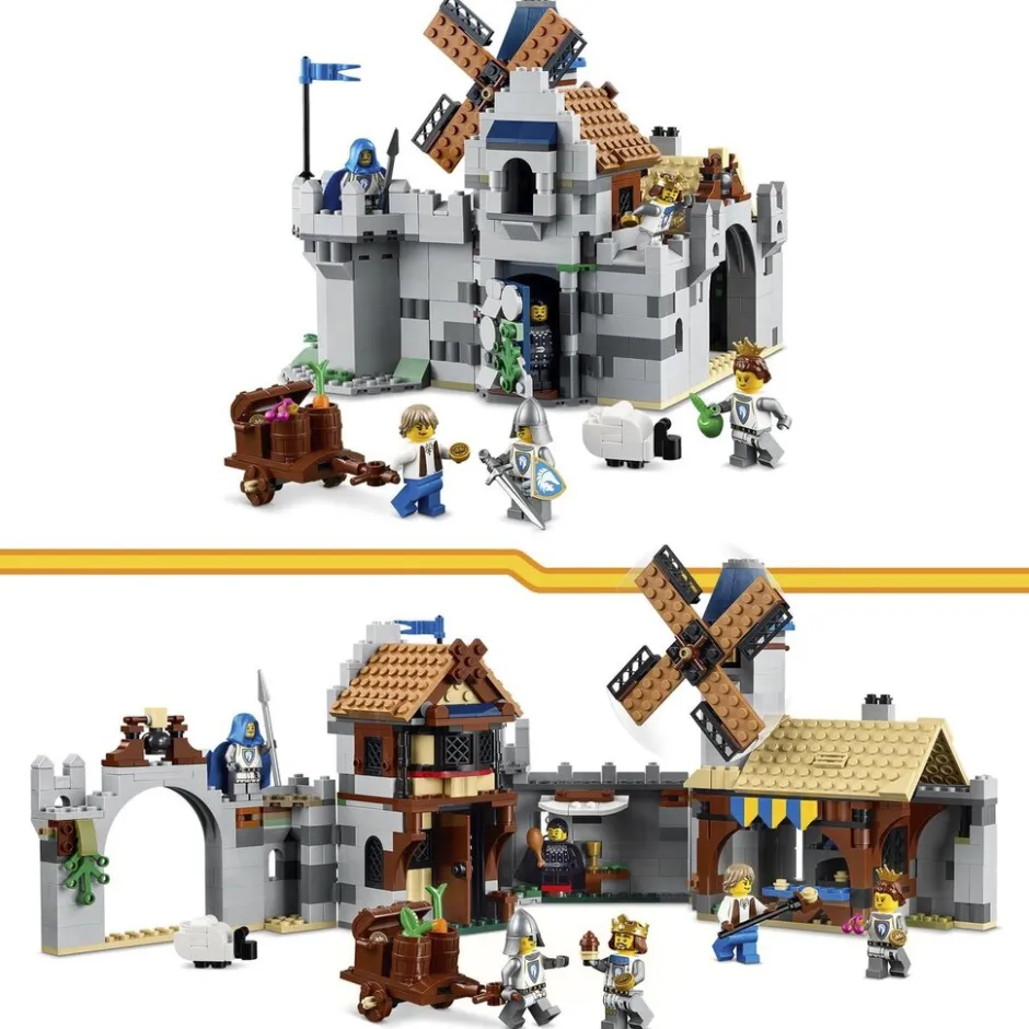 LEGO Creator LEGO Castle 31168 Middeleeuws Kasteel met Ridder< Lego Creator