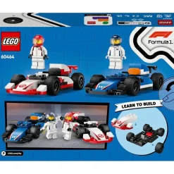 60464 F1 Williams Racing en Haas F1 Racewagens|LEGO City Online