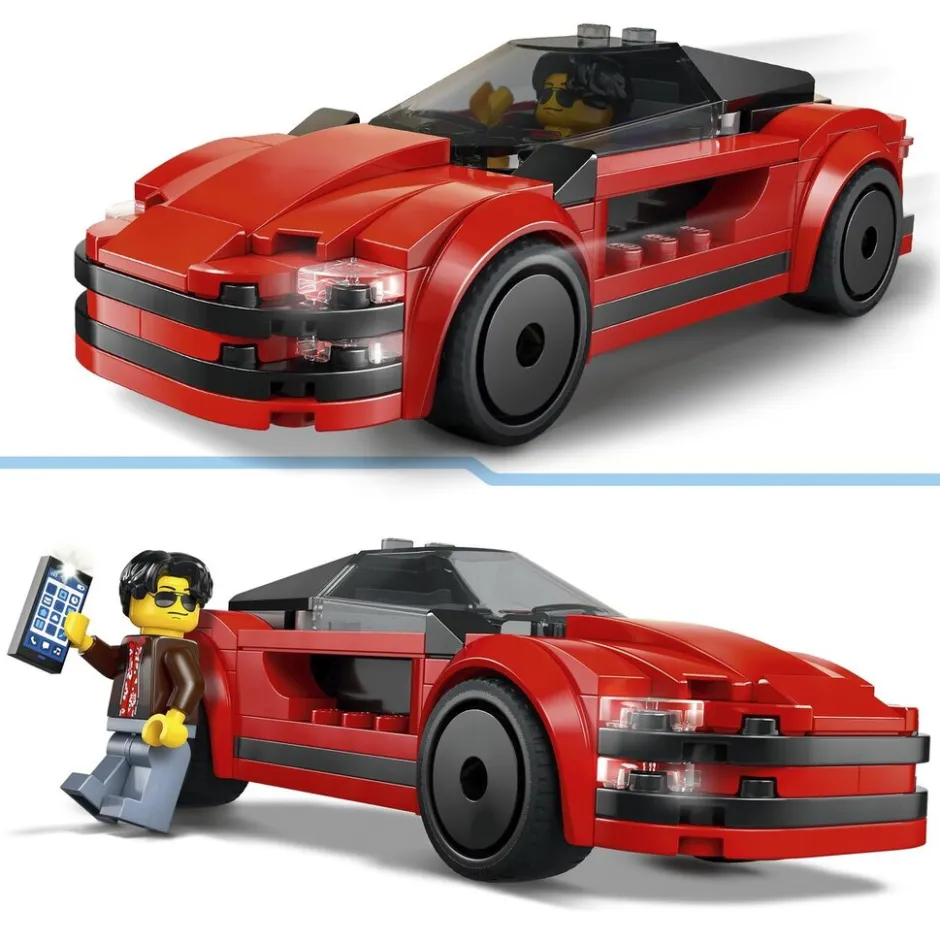 LEGO City 60448 Rode Sportwagen< Voertuigen|Nieuw Van Lego
