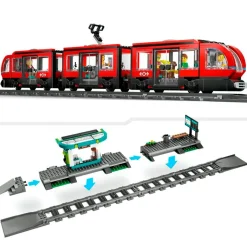 60423 Stadstram en Station|LEGO City Outlet