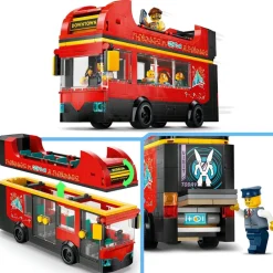 LEGO City 60407 Toeristische Rode Dubbeldekker< Lego Voertuigen|Lego City