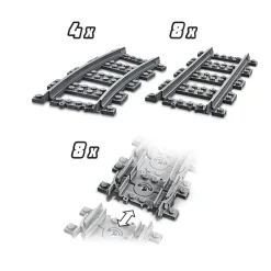 LEGO City 60205 Treinrails< Lego Voertuigen|Lego City