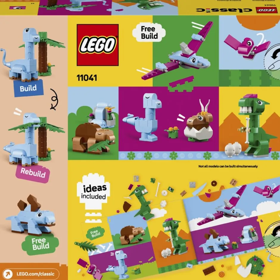 LEGO Classic 11041 Creatieve Dinosaurussen< Lego Verjaardagscadeaus|Lego Classic