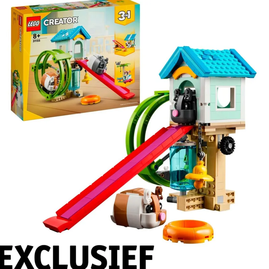 LEGO Creator 31155 Hamsterwiel< Lego Exclusief Assortiment|Lego Creator