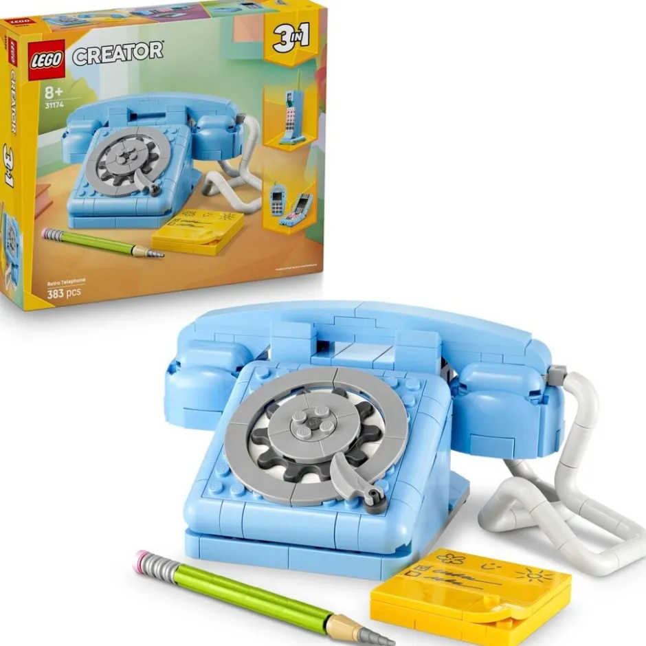 LEGO Creator 31174 3-in-1 Retro Telefoon< Lego Verjaardagscadeaus|Lego Creator