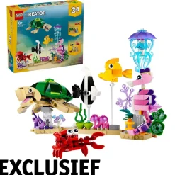 LEGO Creator 31158 3-in-1 Zeedieren< Lego Exclusief Assortiment|Lego Creator