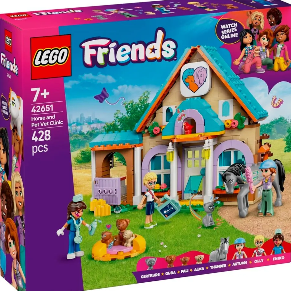 LEGO Friends 42651 Dierenkliniek Voor Paarden< Lego Friends