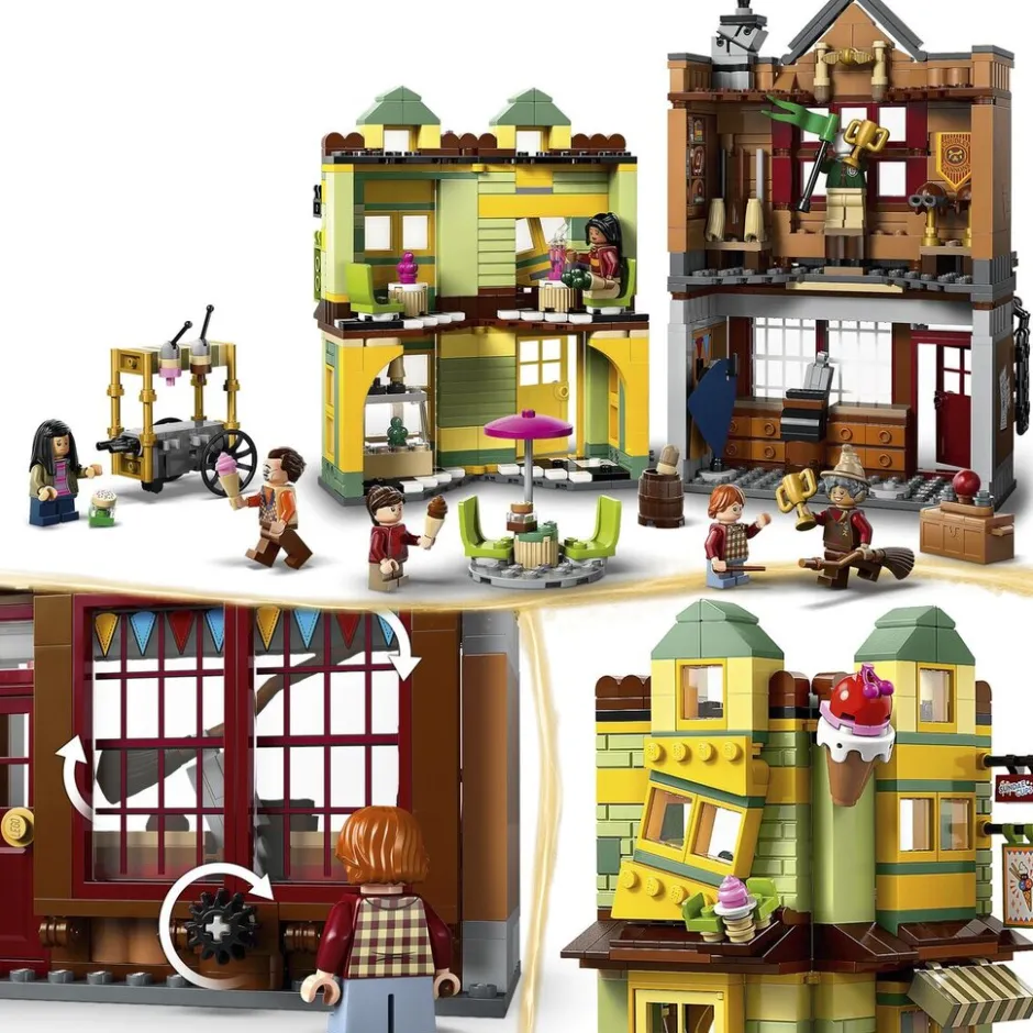 76452 Zwik & Zwachtels Zwerkbalpaleis en IJssalon|LEGO Harry Potter Best