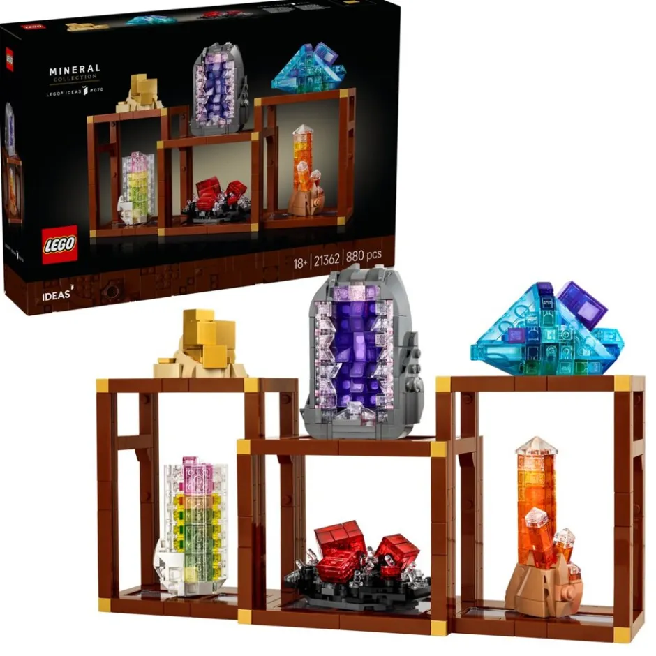 LEGO Ideas 21362 Mineralenverzameling< Lego Verjaardagscadeaus