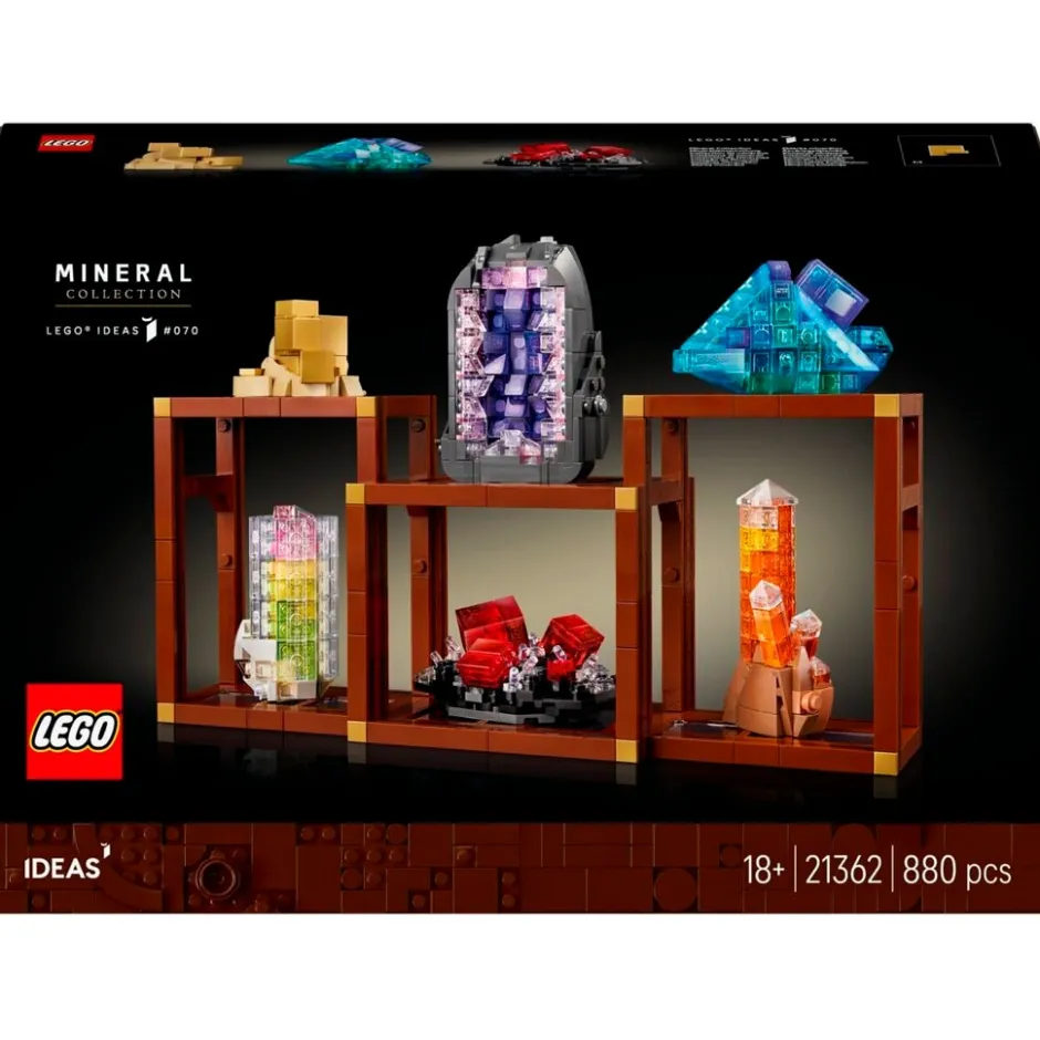 LEGO Ideas 21362 Mineralenverzameling< Lego Verjaardagscadeaus
