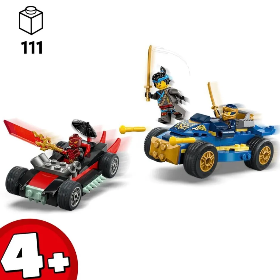 LEGO Ninjago 71840 Rogue vs. Drix Racewagenduel< Lego Voertuigen|Lego Ninjago