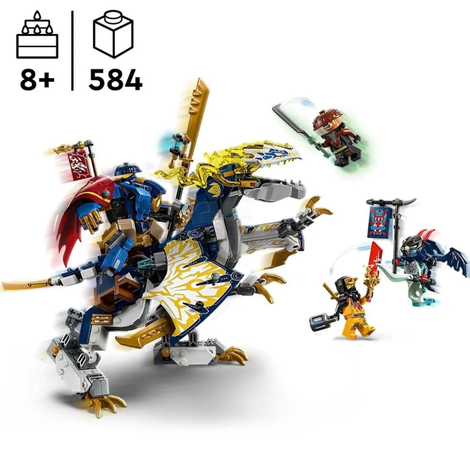 LEGO Ninjago 71843 Rogue's Mecha Drakenrijder< Lego Ninjago
