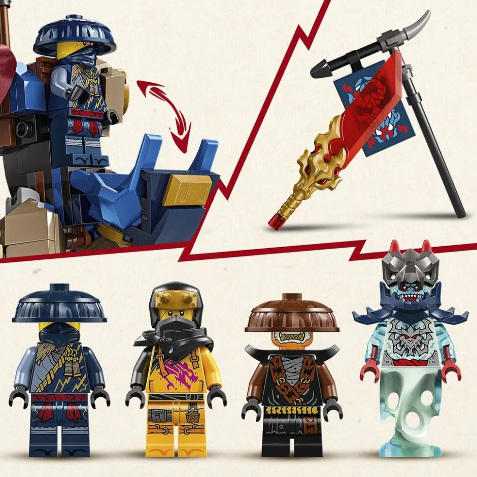 LEGO Ninjago 71843 Rogue's Mecha Drakenrijder< Lego Ninjago