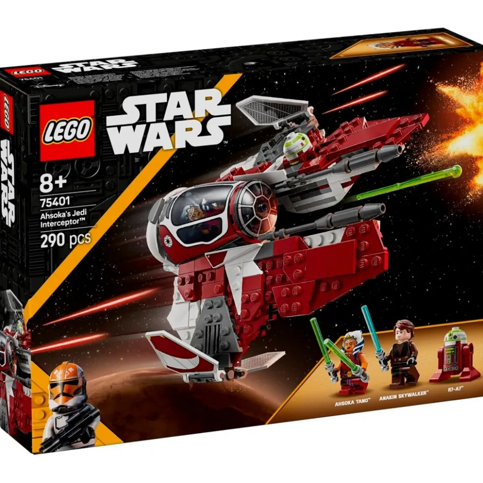 75401 Ahsoka's Jedi Interceptor|LEGO Star Wars Clearance