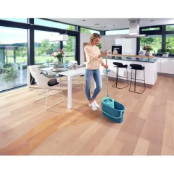 Clean Twist Dweil Set M Ergo Vloerwisser (33 cm) met Emmer en Uitwringsysteem|Leifheit Clearance