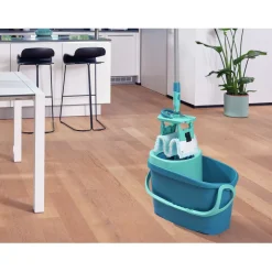 Clean Twist Dweil Set M Ergo Vloerwisser (33 cm) met Emmer en Uitwringsysteem|Leifheit Clearance