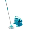 Leifheit Clean Twist Dweil Set Disc Mop Ergo met Emmer op Wieltjes en Uitwringsysteem< Dweilen En Vloerwissers