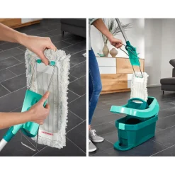 Leifheit Profi XL Micro Duo Vloerwisser (42 cm) met Telescoopsteel< Dweilen En Vloerwissers