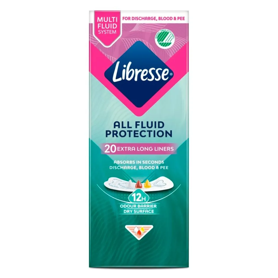 Dailies Extra Protection Extra Long Inlegkruisjes|Libresse New