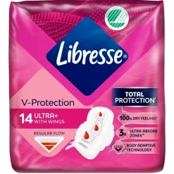 Libresse Ultra+ Regular Maandverband< Maandverband
