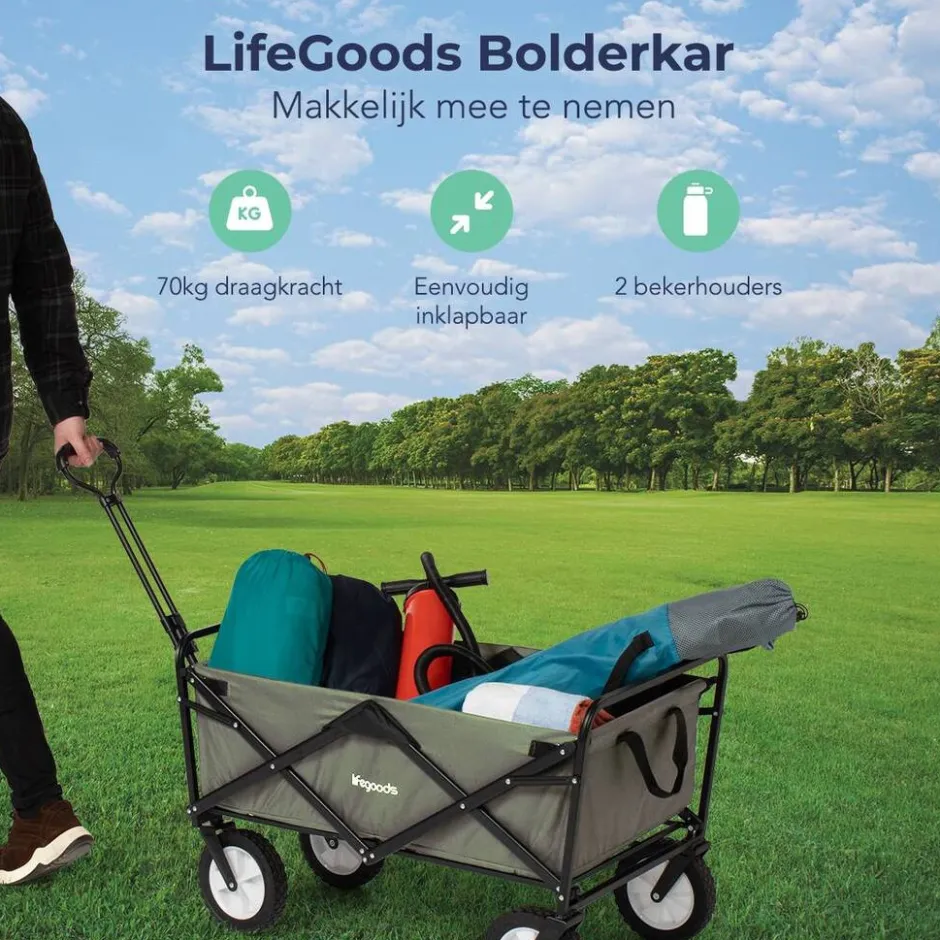 Opvouwbare Bolderkar|LifeGoods Best