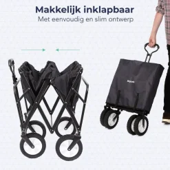 LifeGoods Opvouwbare Bolderkar< Buiten En Vrije Tijd
