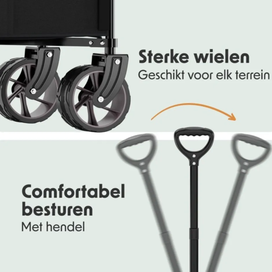 XL Opvouwbare Bolderkar|LifeGoods Online