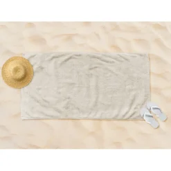 Strandlaken Microvezel 100x200cm - sand|Linnick Outlet