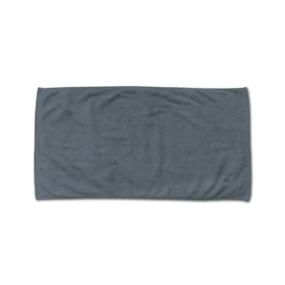 Linnick Strandlaken Microvezel 100x200cm - dark grey< Buiten En Vrije Tijd