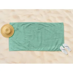 Strandlaken Microvezel 100x200cm - sea green|Linnick Sale