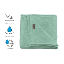 Strandlaken Microvezel 100x200cm - sea green|Linnick Sale