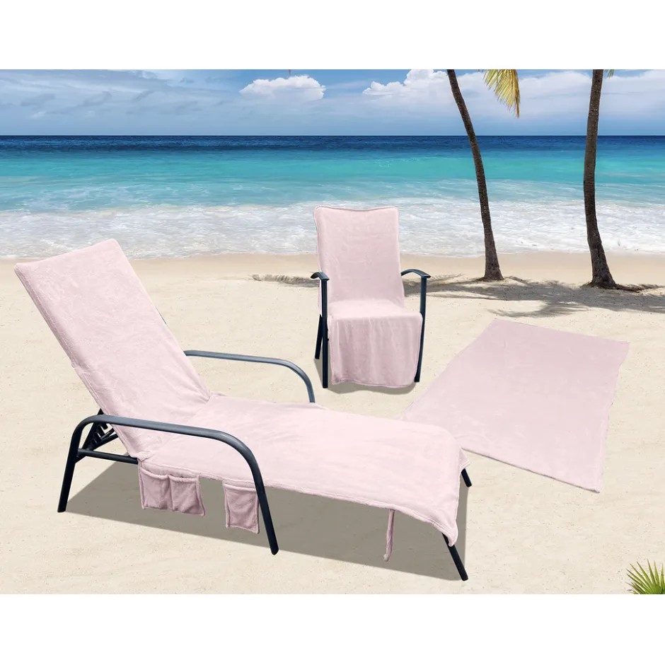 Strandlaken Voordeel Combi Pakket - light pink|Linnick Online