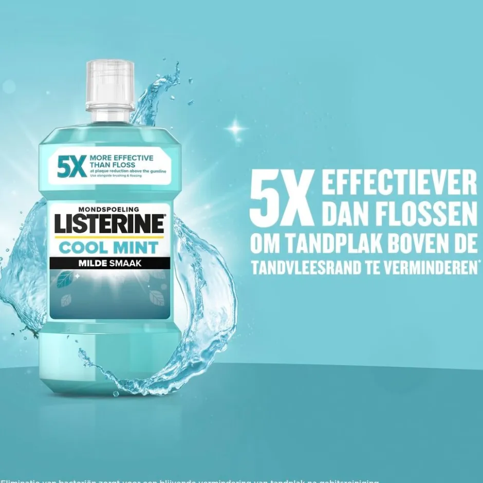 Cool Mint Milde Smaak Mondwater|Listerine Online