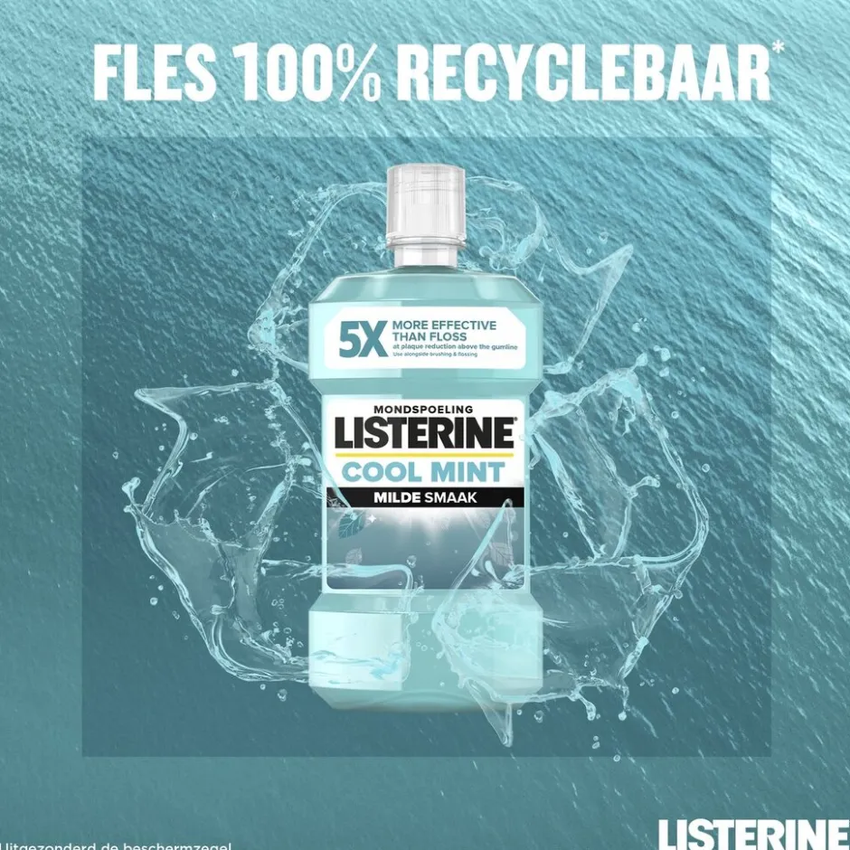 Cool Mint Milde Smaak Mondwater|Listerine Online